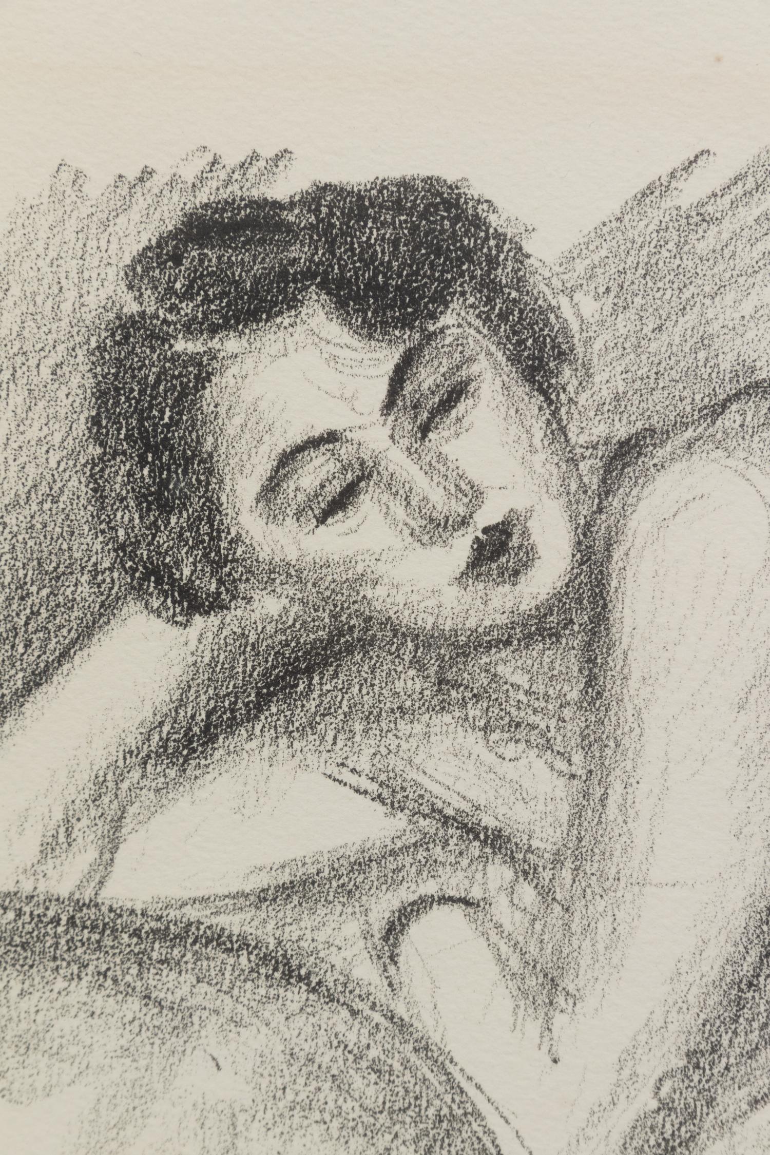 Danseuse au Divan pliee en deux (from Dix Danseuses )