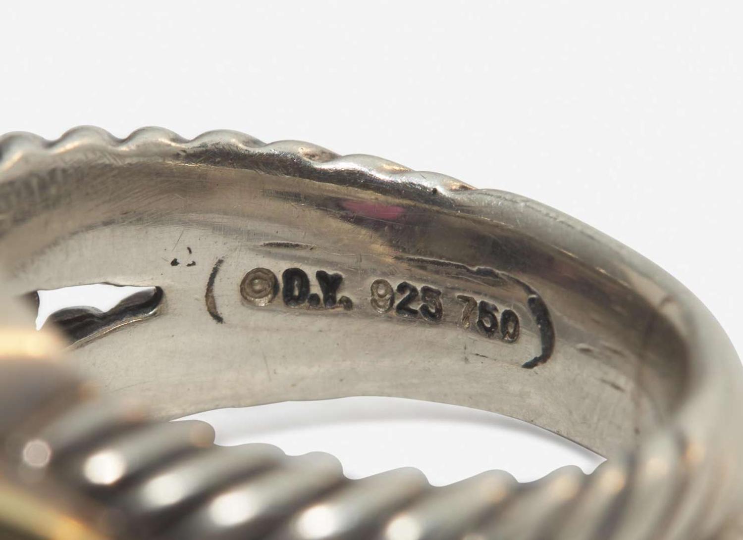 A Pair of Gem-Set Rings