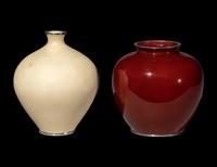 Two Japanese Cloisonné Enamel Jars