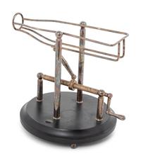A French Mechanical Wine Decanting Cradle
