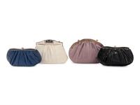 Four Judith Leiber Exotic Skin Bags, 1980-90s