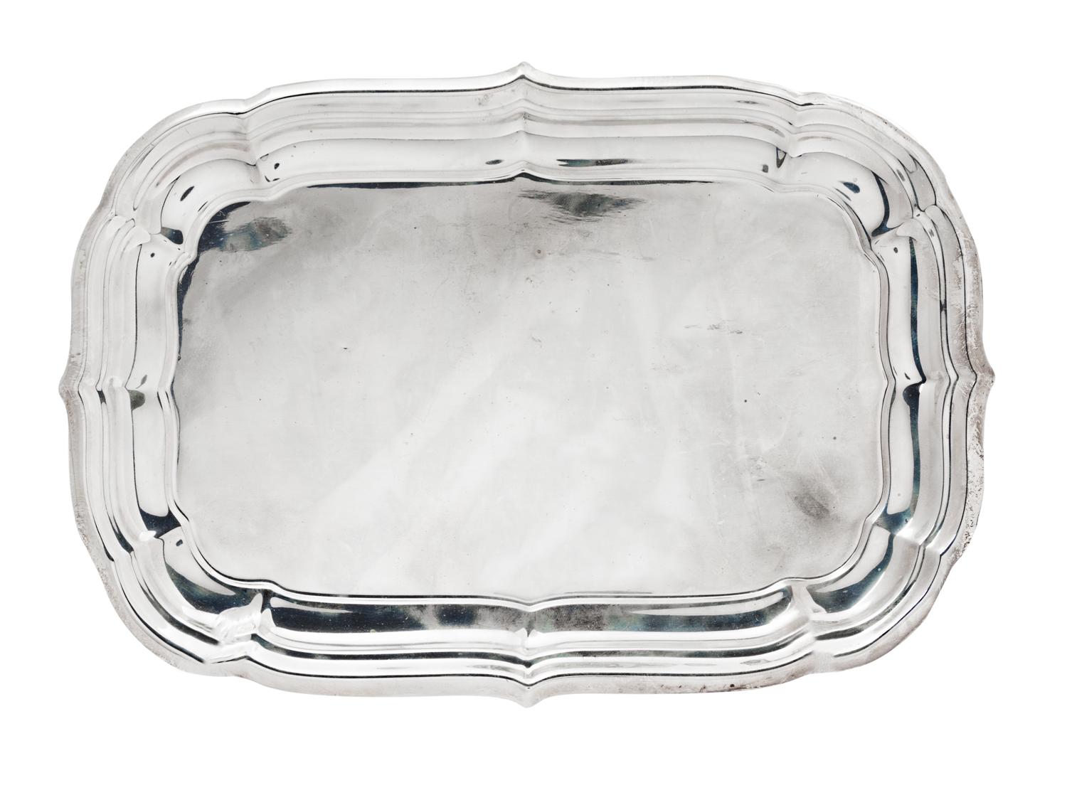 A French Silver Tray