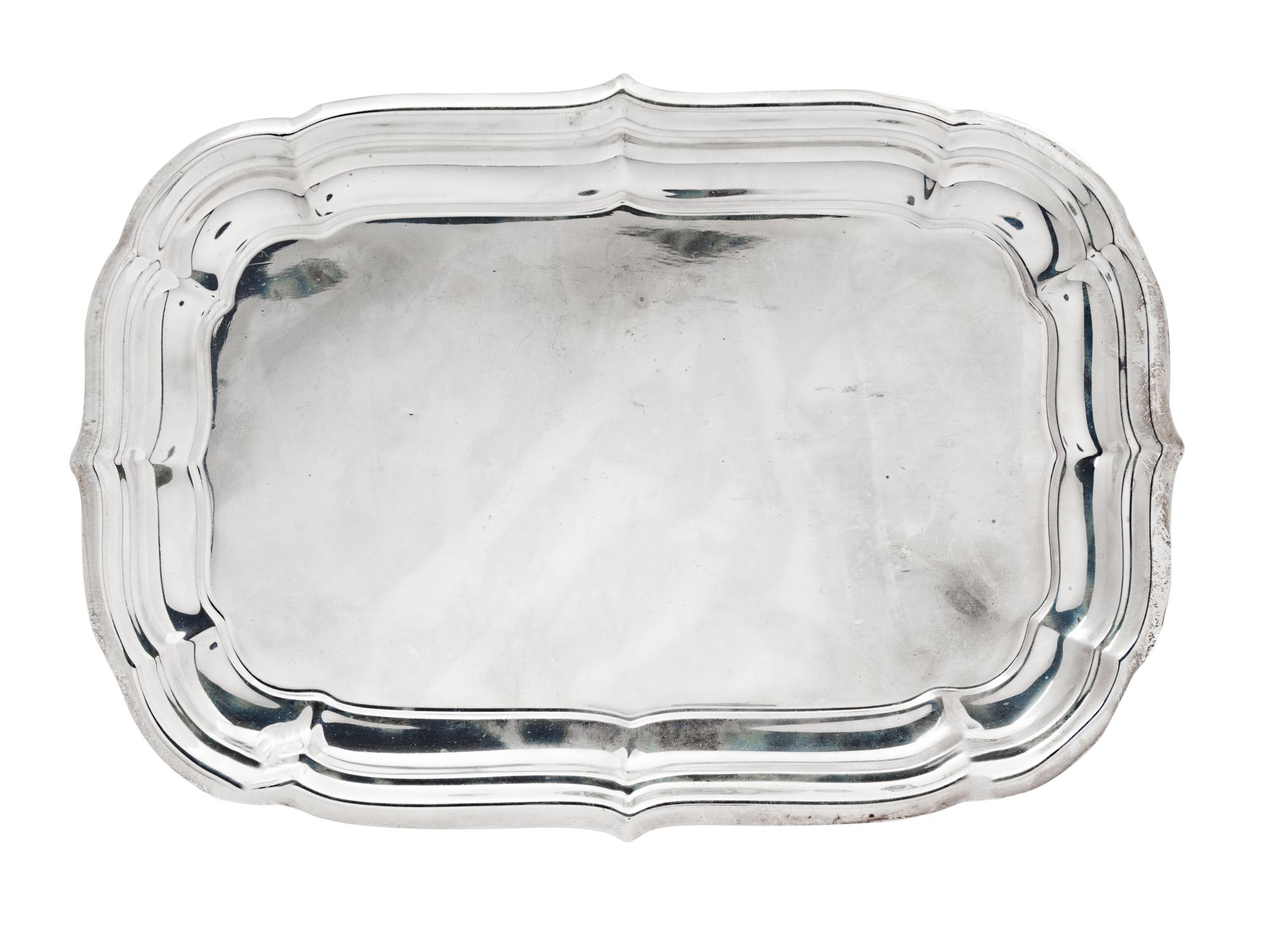 A French Silver Tray