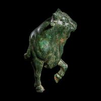 A Hellenistic Bronze Bull Forepart