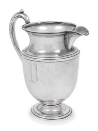 An American Silver Water Pitcher