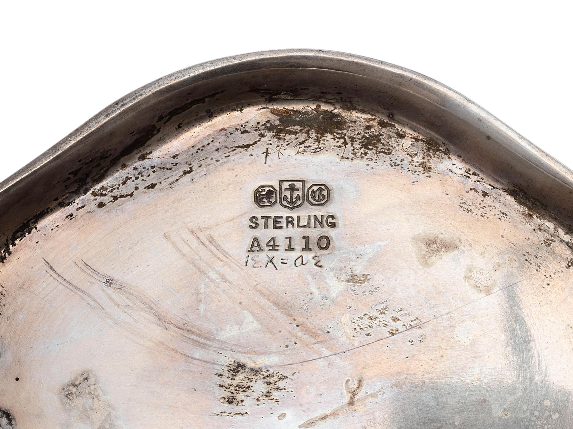 Eight American Silver Table Wares