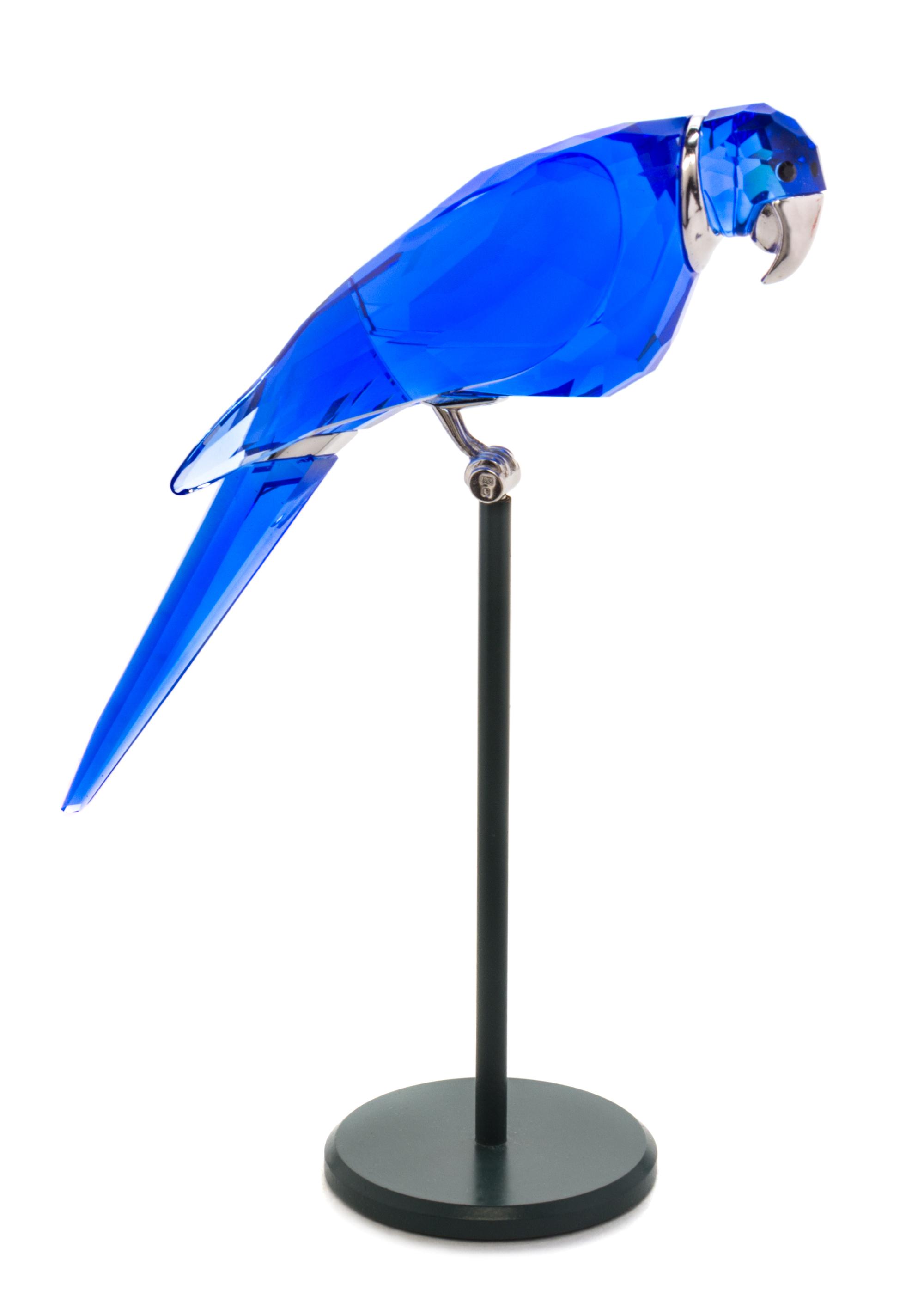 A Swarovski Model of an Exotic Bird Length 4 inches.