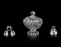 Three Baccarat Glass Articles