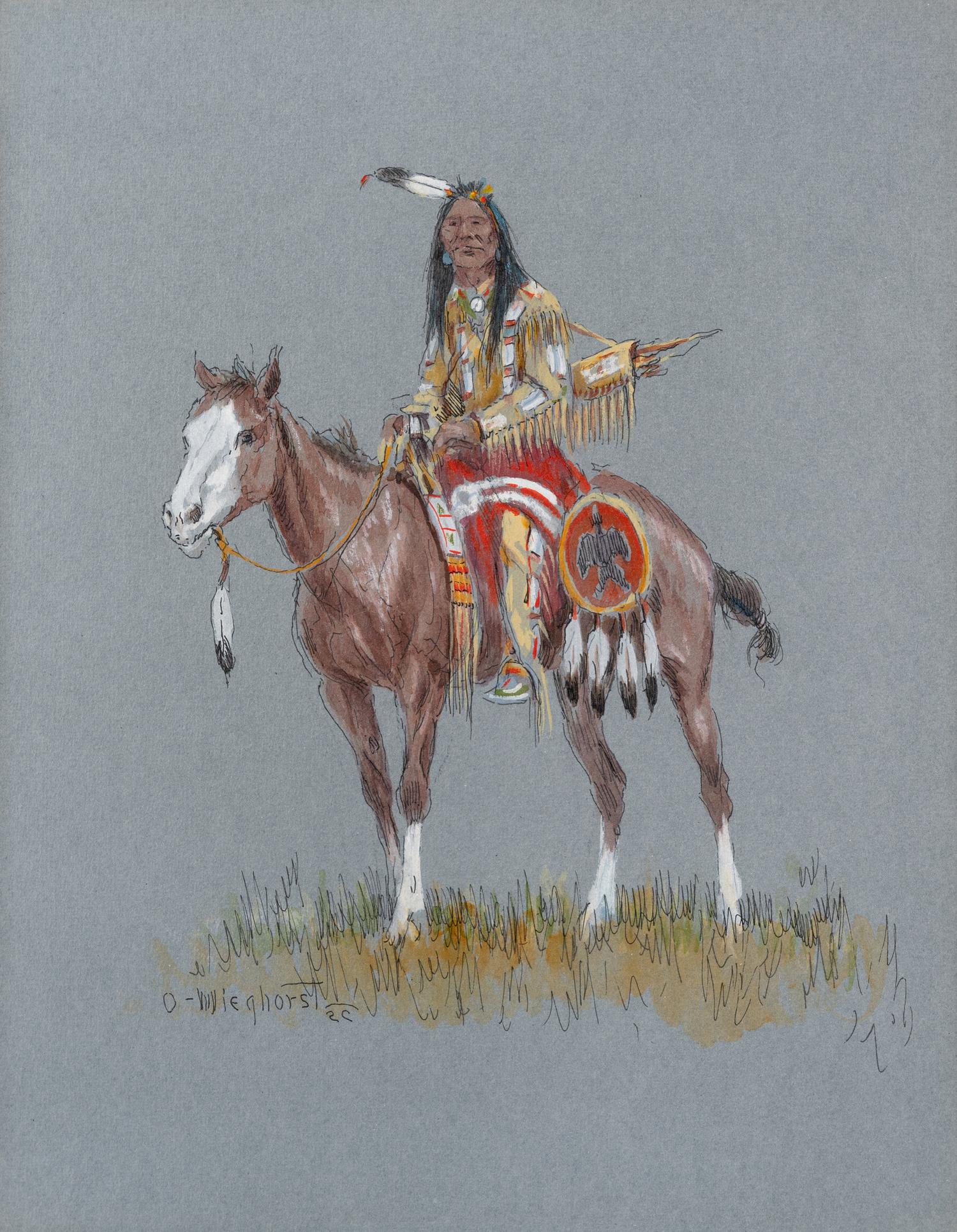 Warrior on Horseback