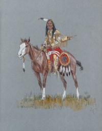 Warrior on Horseback