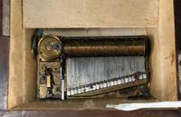 A Palais Royal Burlwood Musical Sewing Necessaire