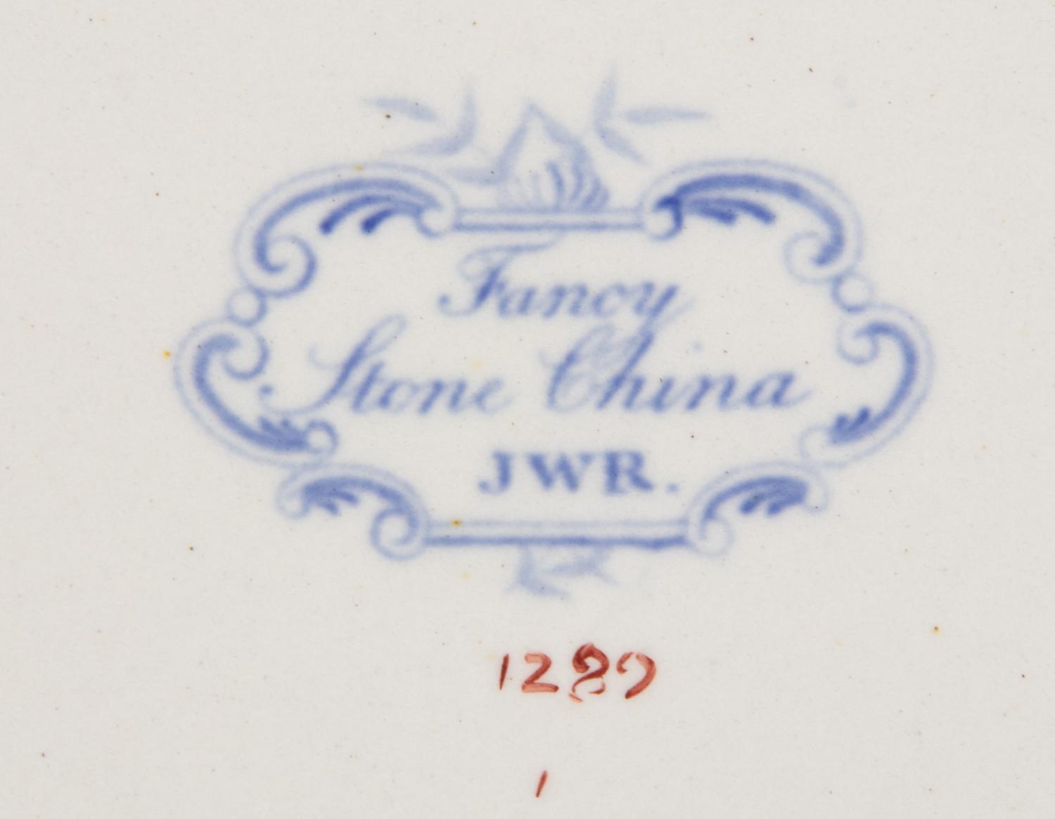 An English Stoneware Dinner Service