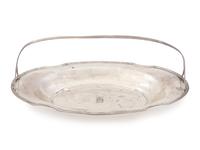 An American Silver Bread Basket