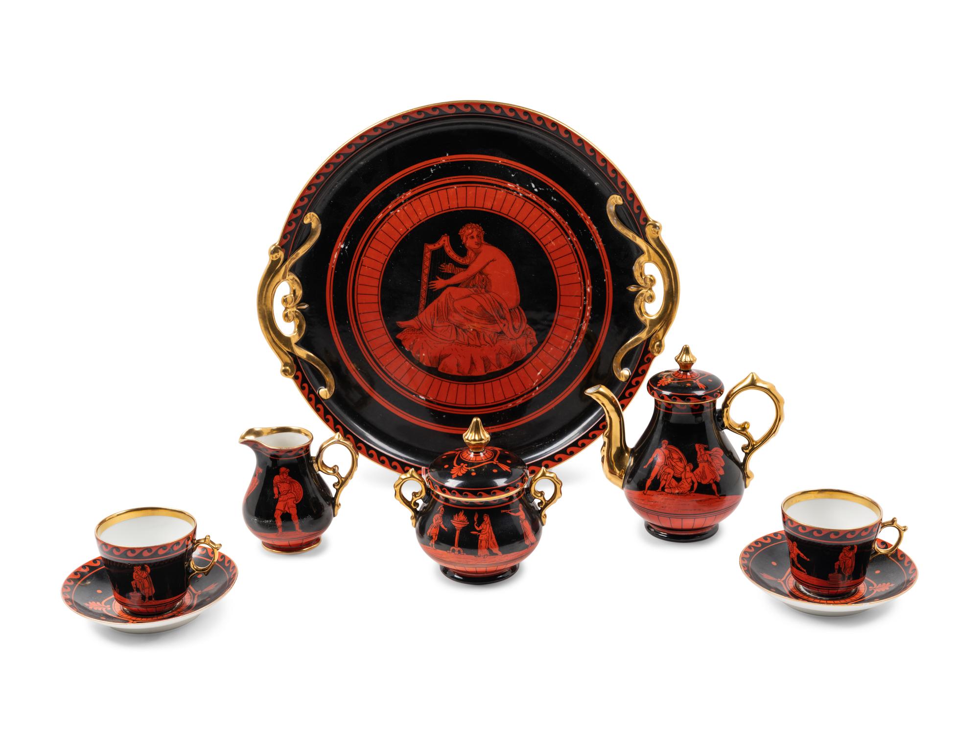 A German Porcelain Tête-à-Tête