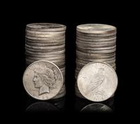 Fifty Peace $1 Coins