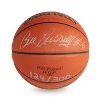 A Bill Russell Signed Autograph Basketball (Beckett Authentication Services)