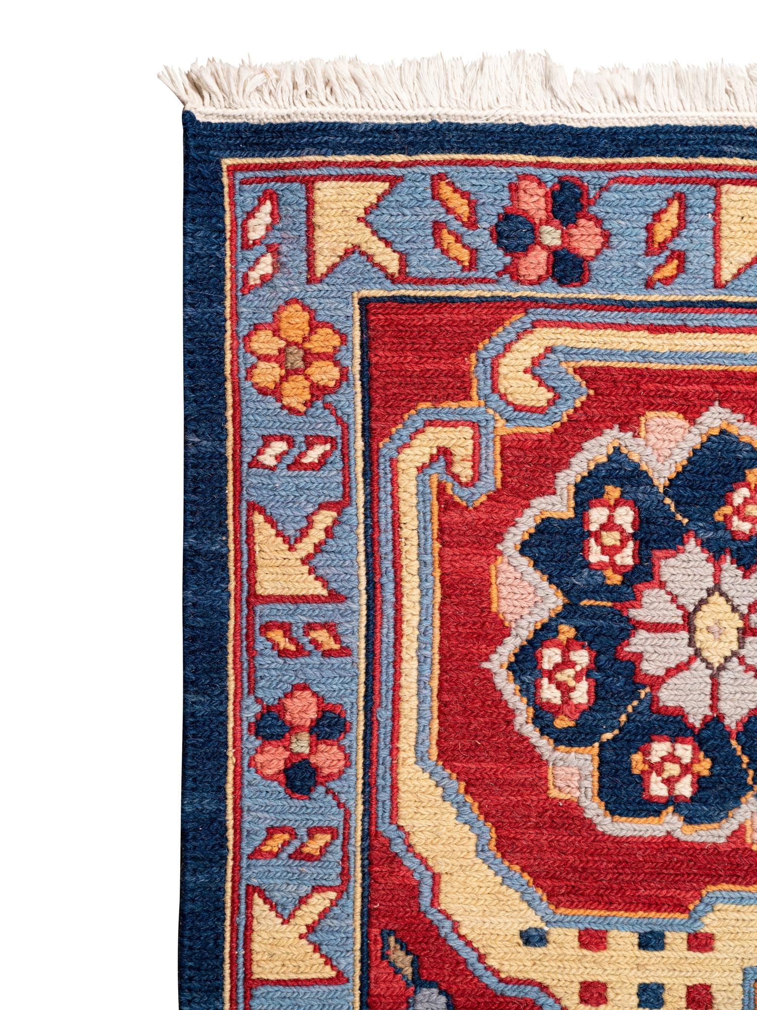 An Agra Heriz Wool Rug