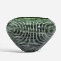 Lino Tagliapietra (Italian, b. 1934) and Marina Angelin (20th century) "Tessuto" Vase, Effetre International, Italy, 1986