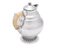A Johan Rohde Designed Georg Jensen Silver Covered Pitcher