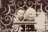 A group of four photographs ( Á la Coquille d'Or, rue de la Sourdière, 4e, 1908; Pavilion du Hanovre, boulevard des Capucines 33 , 1913; Fête du Trône , 1914; Fleurs [Boulevard Saint Michel] , 1926-1927)