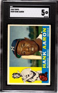 A Complete Set of 1960 Topps Baseball Cards Including SGC Graded Key Cards (572/572),