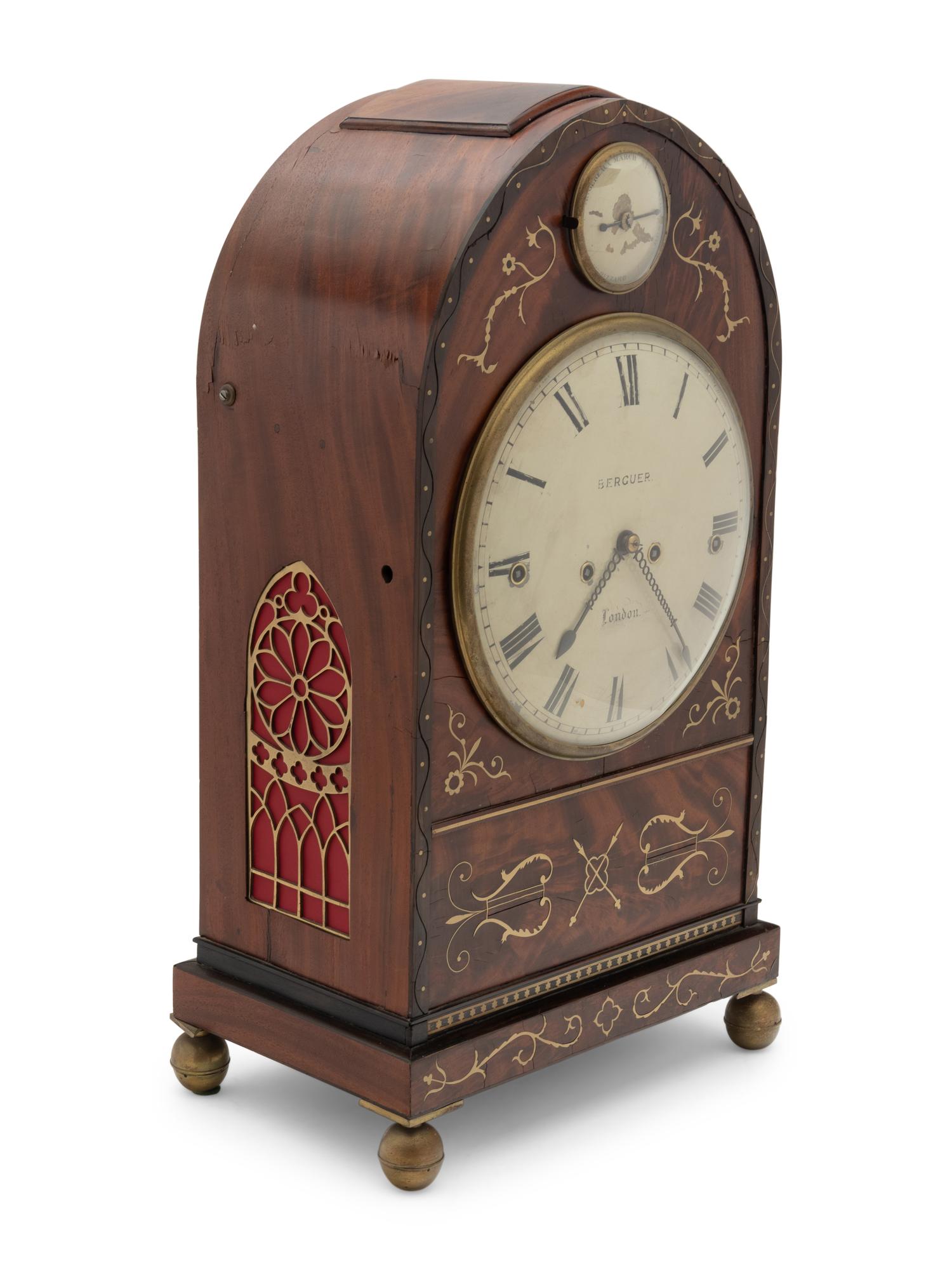 An English Mahogany Bracket Clock