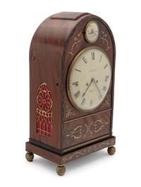 An English Mahogany Bracket Clock