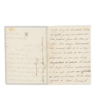 LINCOLN, Mary Todd (1818-1882). Autograph letter signed ("Mary Lincoln") to B.B. French, Washington, D.C., 10 March 1863.