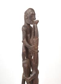 Three Asmat Figures