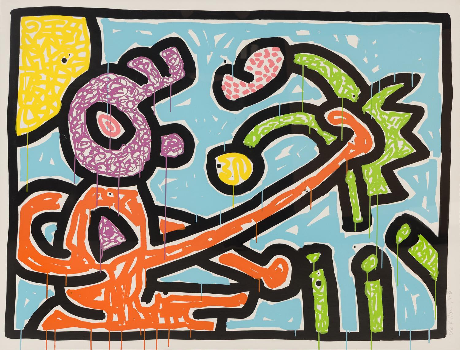 Flowers Blue , 1990