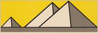 Roy Lichtenstein (American, 1923-1997) — Pyramids, 1969