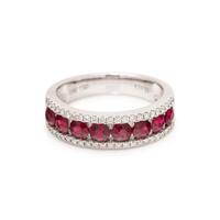 RUBY AND DIAMOND RING