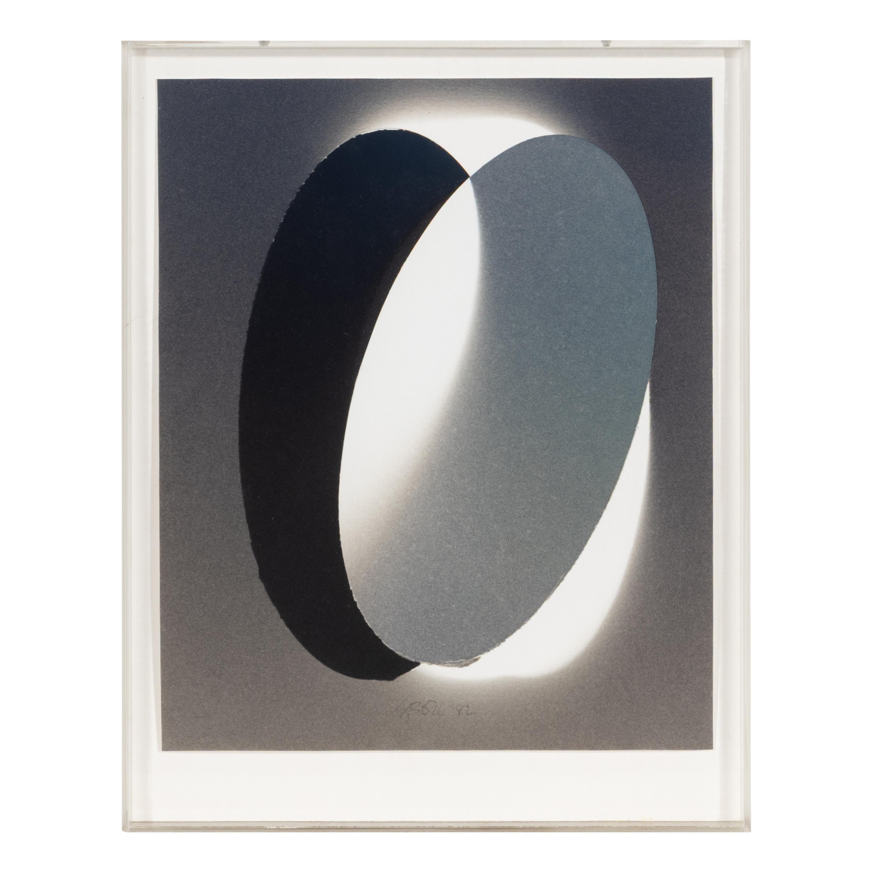 Larry Bell (American, b. 1939) — VSE 11 (Very Small Ellipse) , 1982