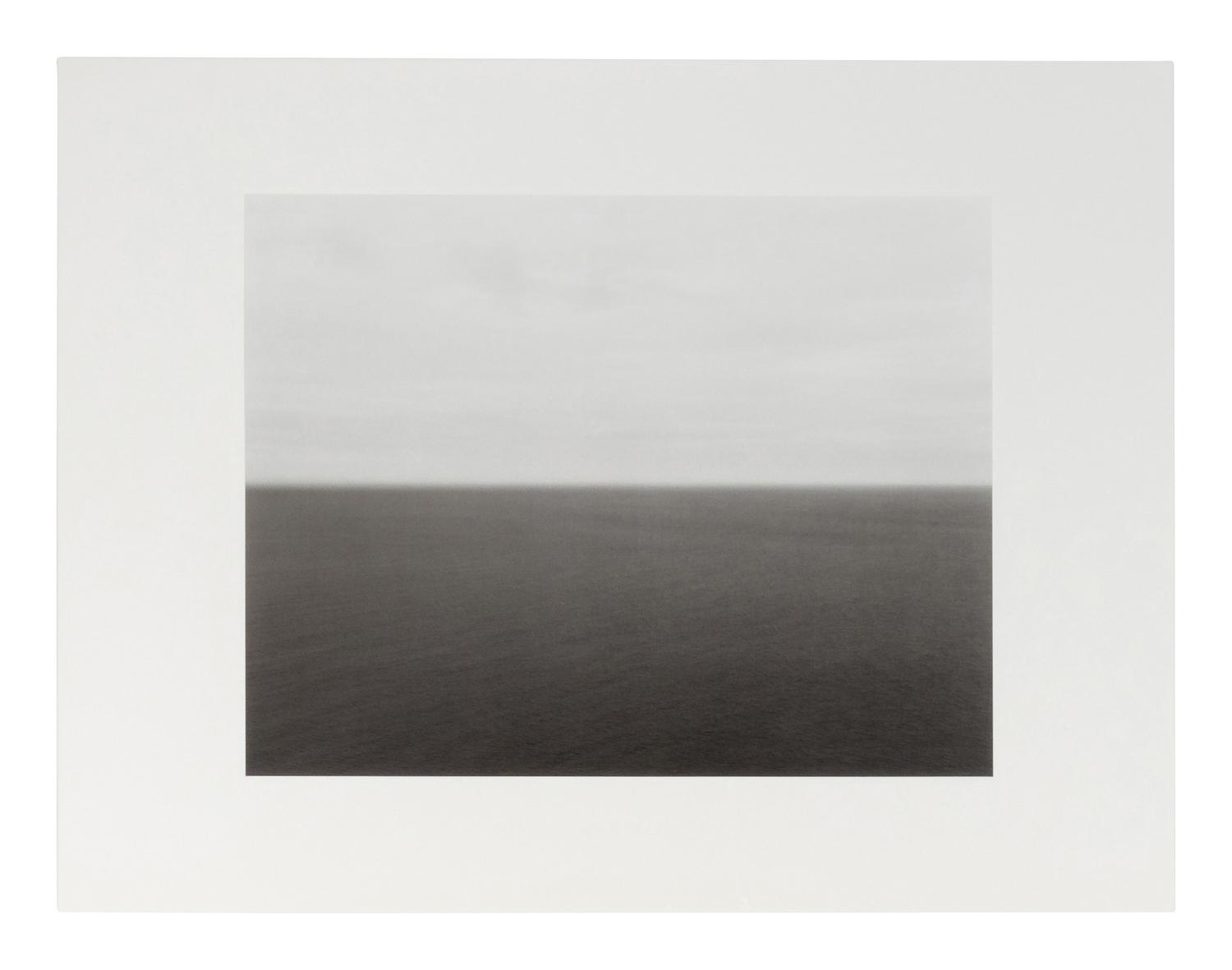 Hiroshi Sugimoto (born 1948) Arctic Ocean, Nord Kapp, 1990; and Bay of Biscay, 1991, from "Time Exposed"