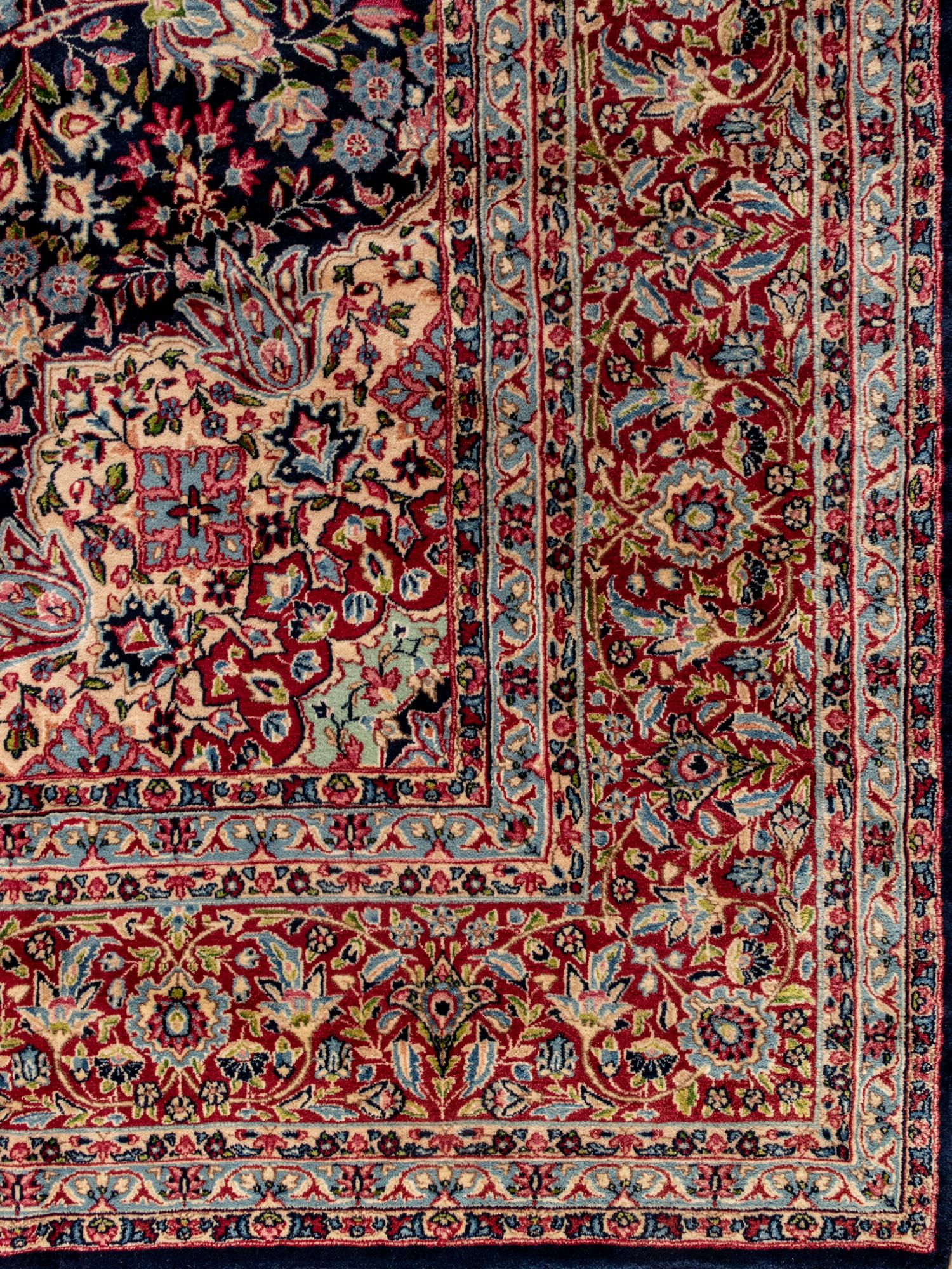 A Kirman Wool Rug