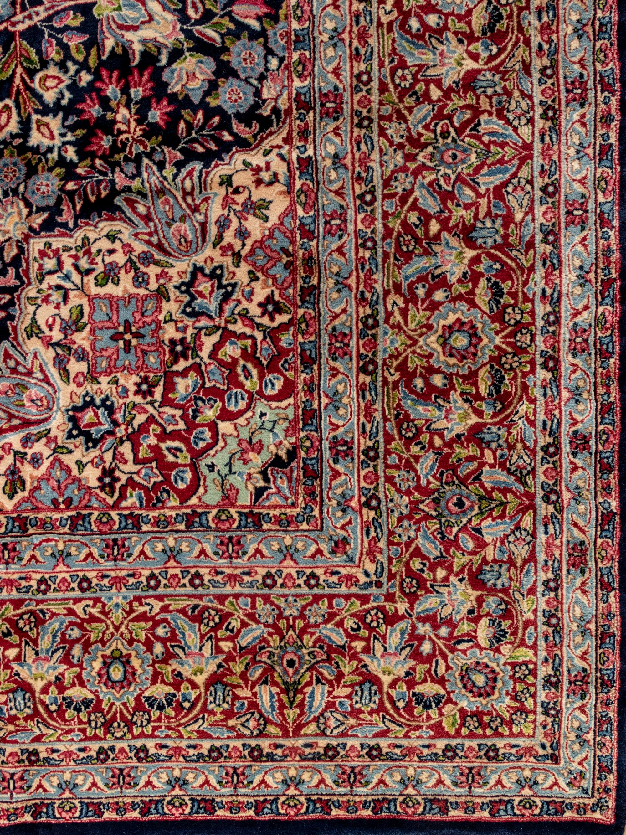 A Kirman Wool Rug