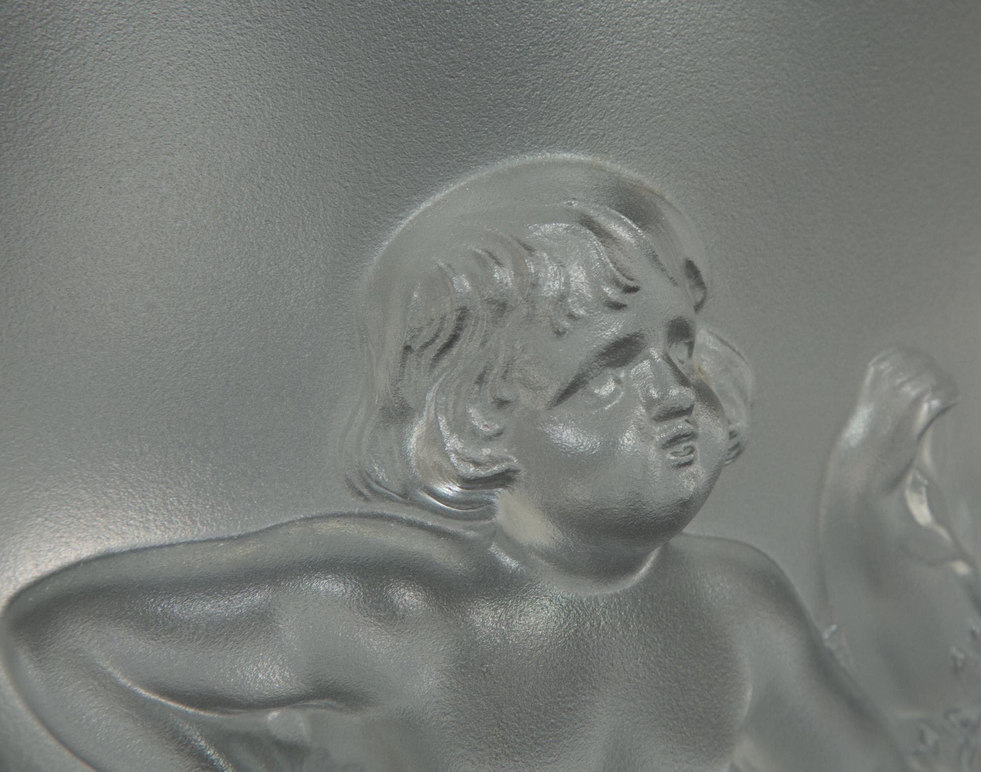 A Lalique Luxembourg Bowl