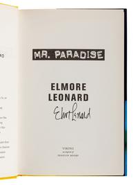 LEONARD, Elmore (1925-2013). A group of 16 works by Leonard, ALL FIRST EDITIONS, MOST SIGNED, comprising: