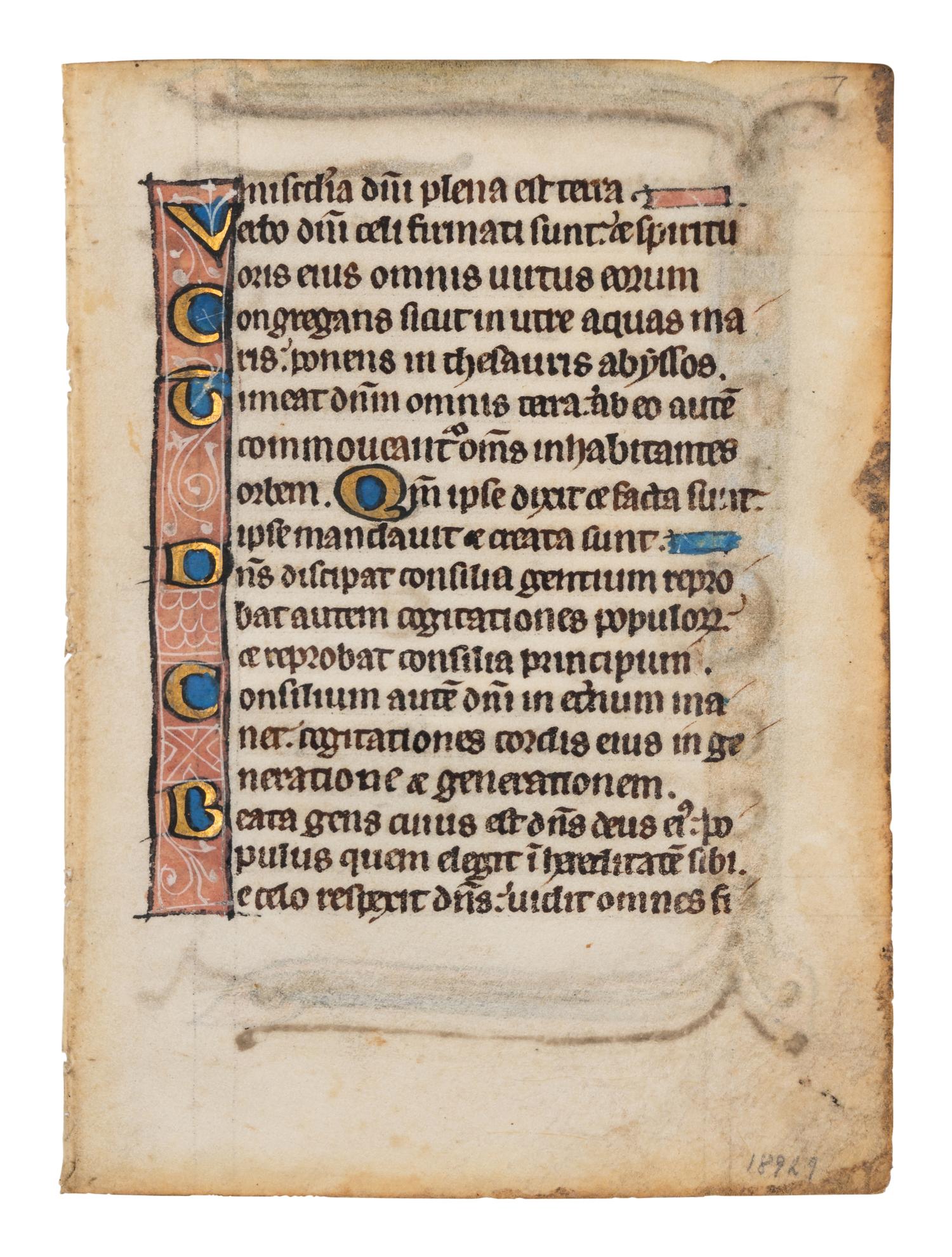 A collection of leaves from Psalter manuscripts, illuminated in Flanders in the first half of the thirteenth century, joined with a group of seventeenth- or eighteenth-century Psalter leaves drawn according to similar models
