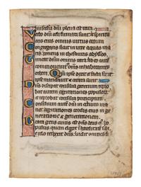 A collection of leaves from Psalter manuscripts, illuminated in Flanders in the first half of the thirteenth century, joined with a group of seventeenth- or eighteenth-century Psalter leaves drawn according to similar models