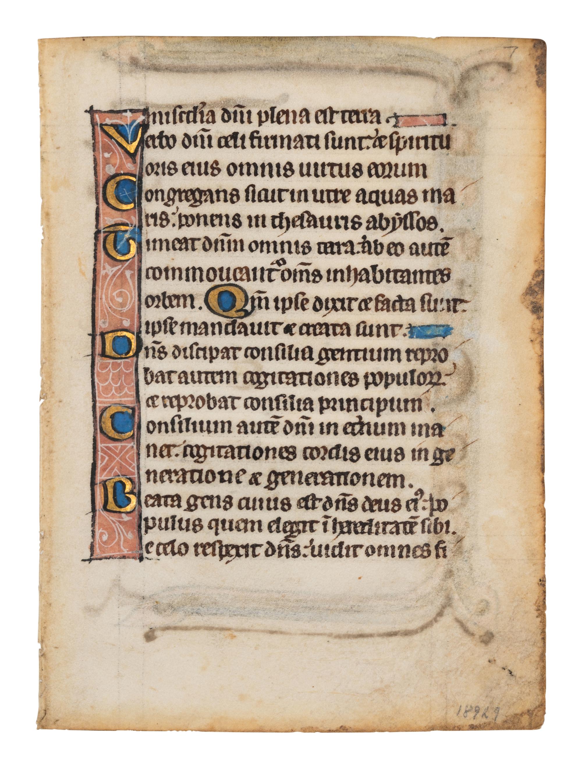 A collection of leaves from Psalter manuscripts, illuminated in Flanders in the first half of the thirteenth century, joined with a group of seventeenth- or eighteenth-century Psalter leaves drawn according to similar models