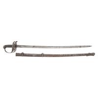 Non-Regulation Staff & Field Officer's Sword of Lt. Isaiah Robison - 28th PVV - KIA at Peachtree Creek