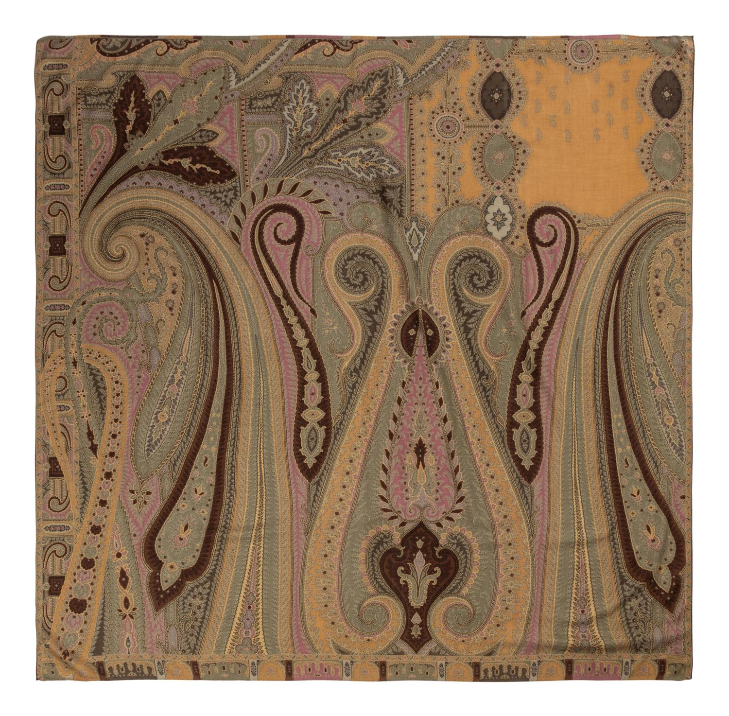 Two Etro Cashmere Scarves