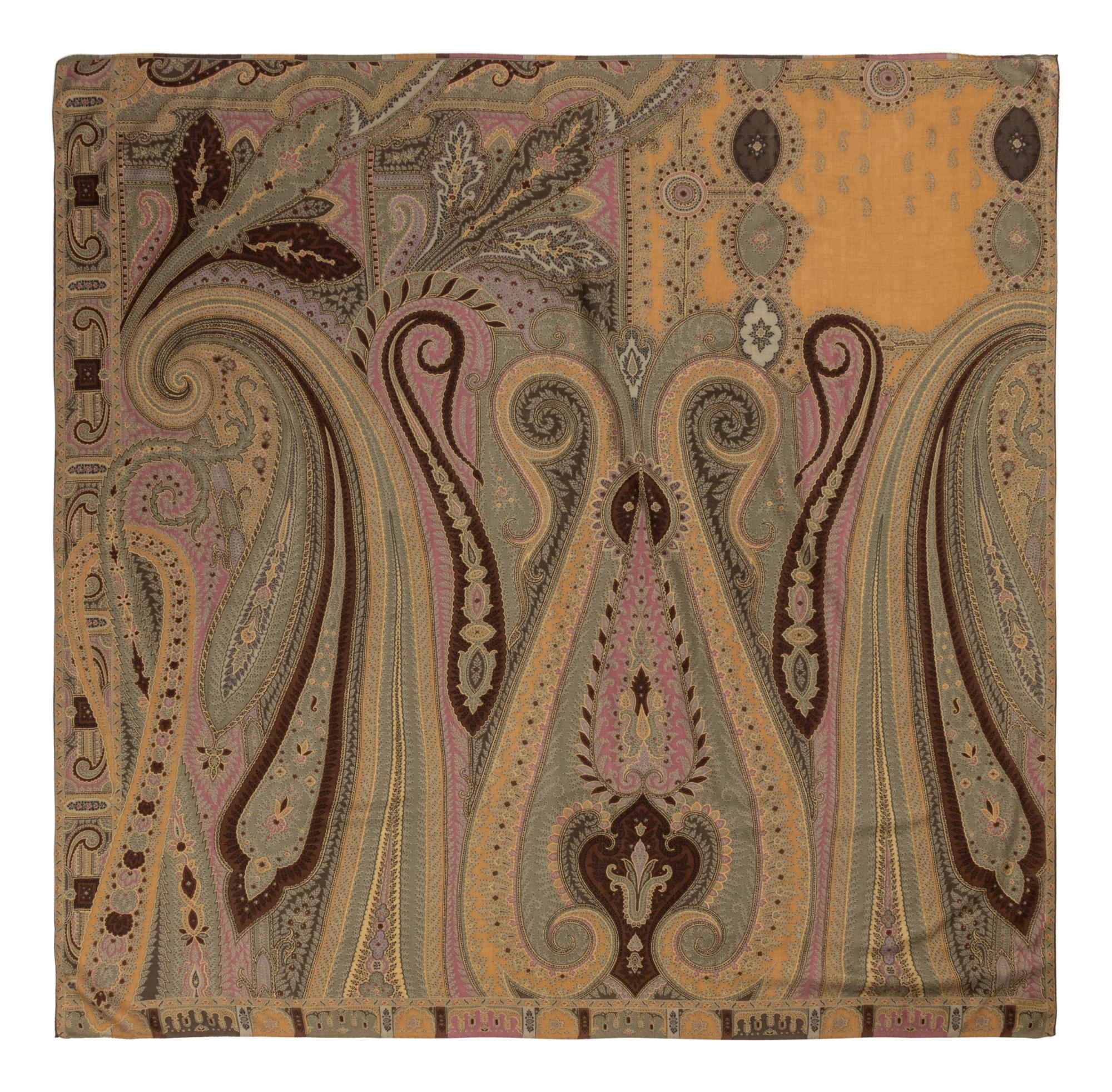 Two Etro Cashmere Scarves