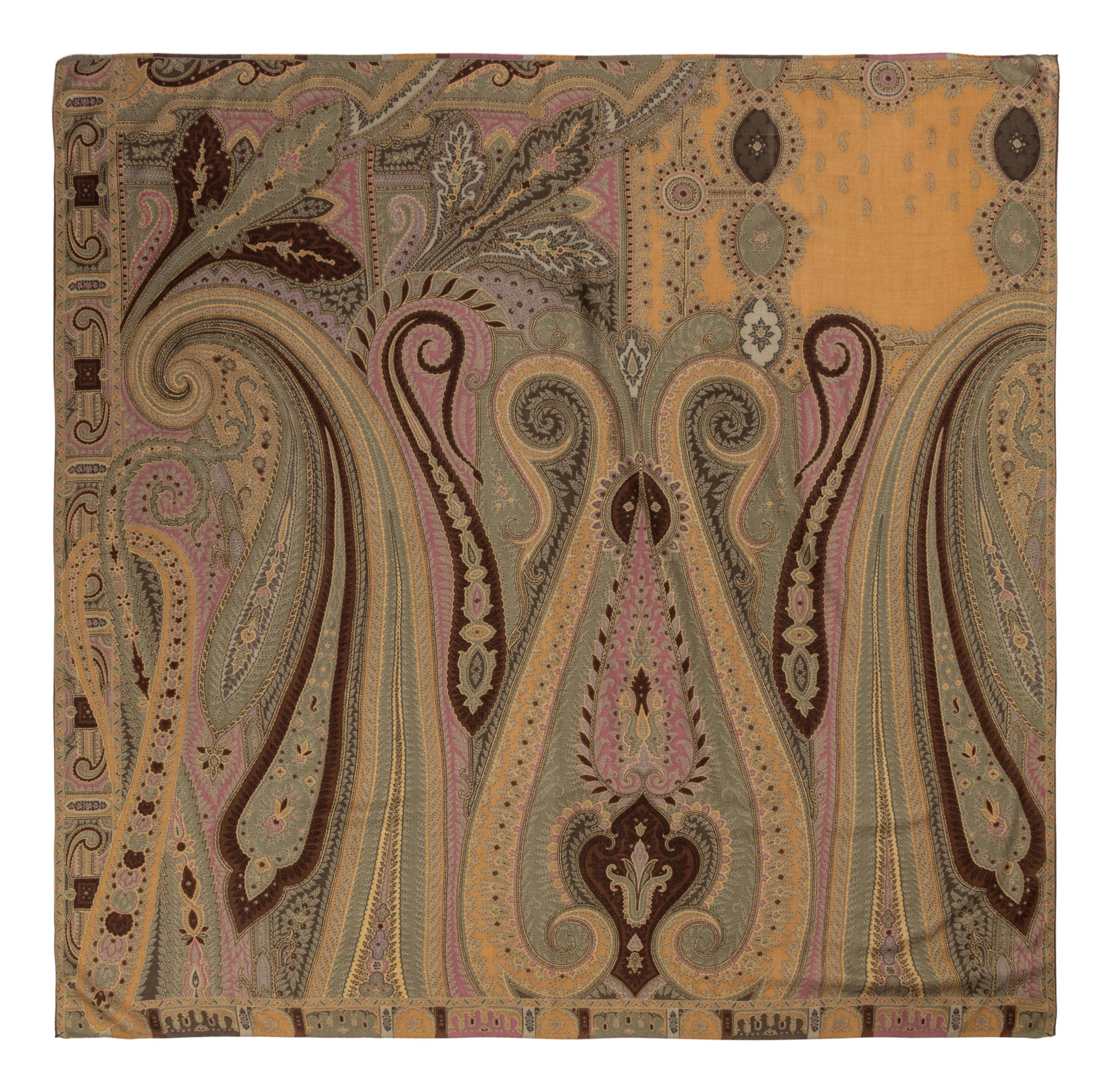 Two Etro Cashmere Scarves