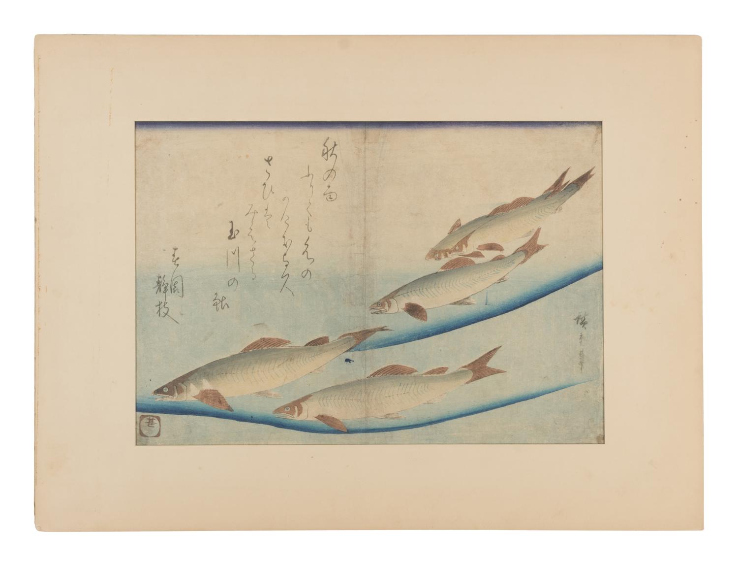 Five Japanese Woodblock Prints