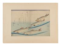 Five Japanese Woodblock Prints