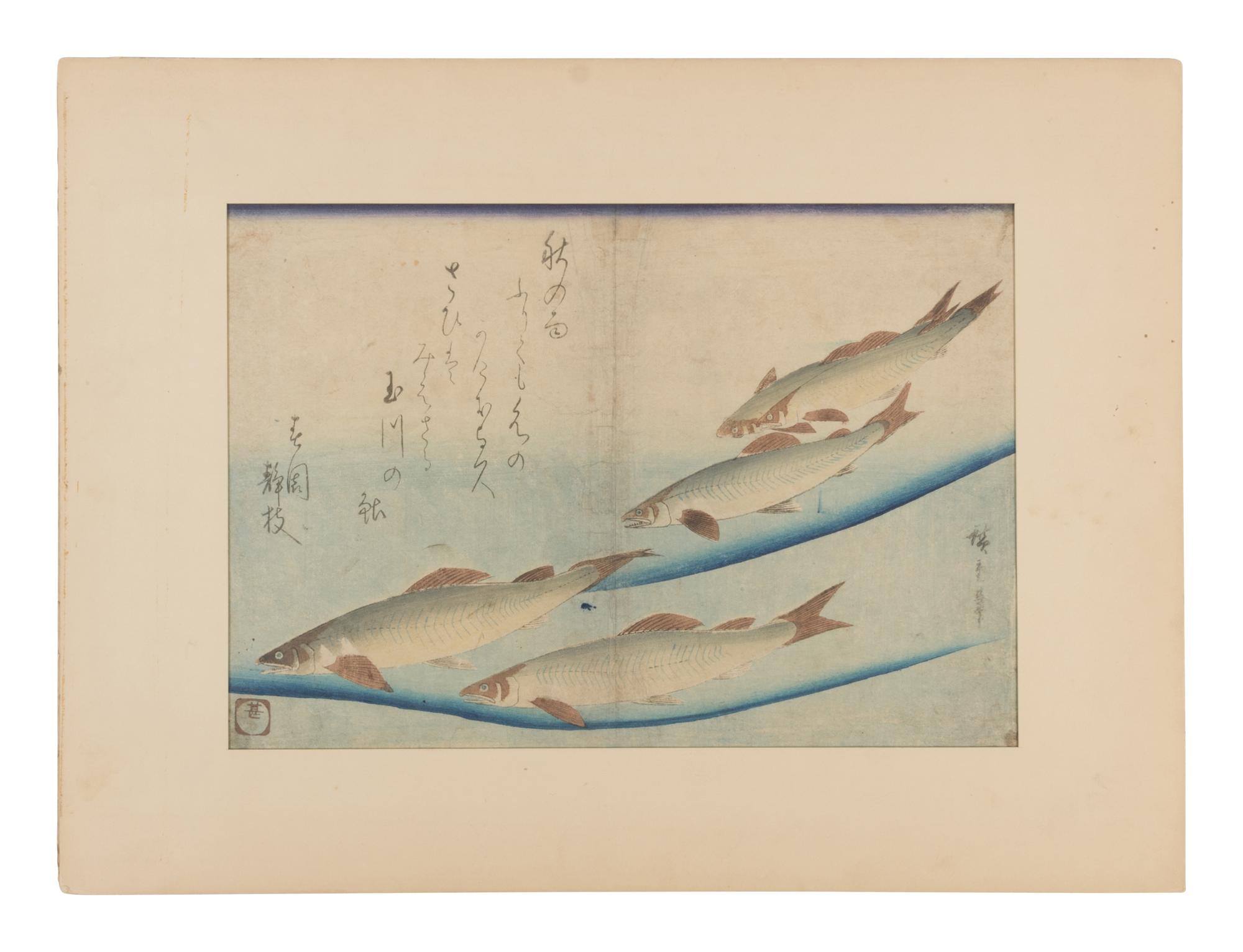Five Japanese Woodblock Prints
