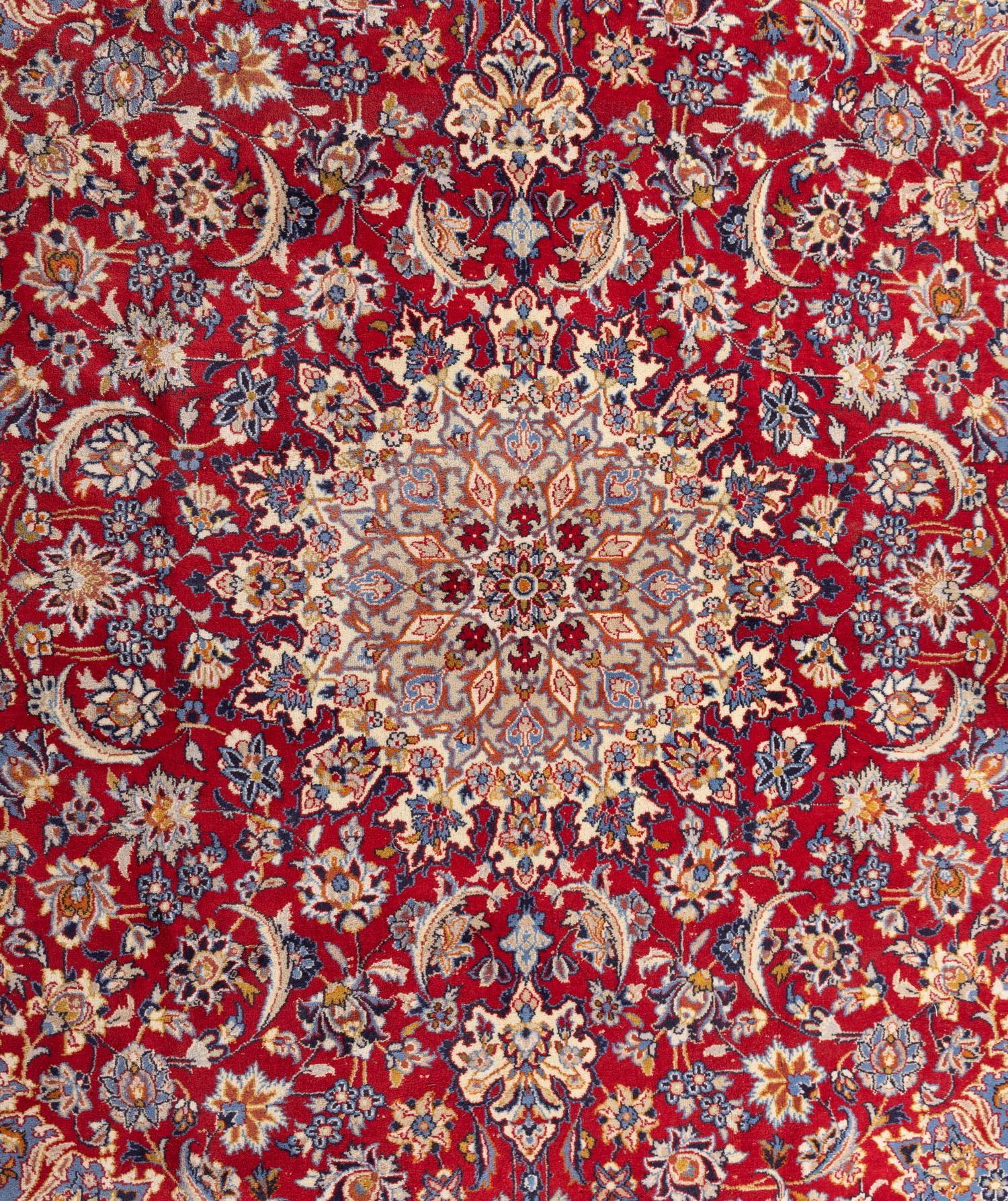 A Kashan Wool Rug