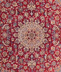 A Kashan Wool Rug